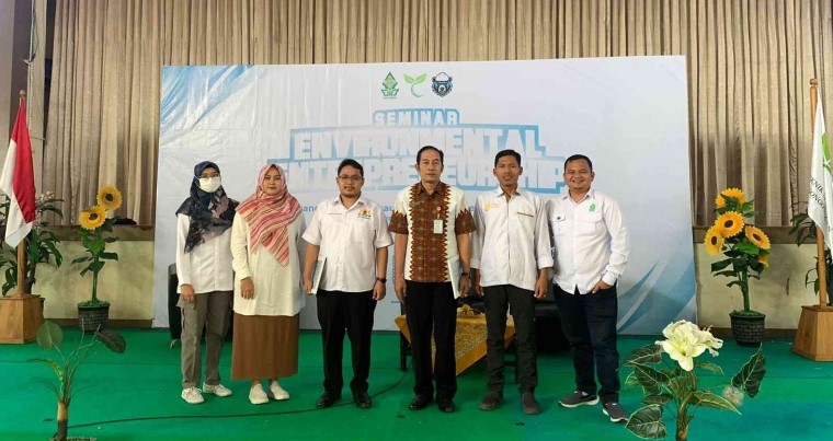 Giatkan Wirausaha Berbasis Lingkungan, Mahasiswa adakan Seminar Eco-Preneurship