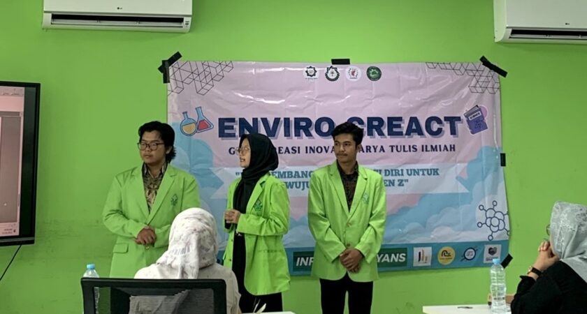 Mahasiswa Teknik Lingkungan UIN Walisongo Semarang Menjadi Finalis GKI-KTI Enviro Creact 2024