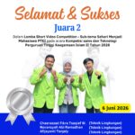 Mahasiswa Teknik Lingkungan UIN Walisongo Raih Juara 2 Lomba Short Video KST PTKI II 2026