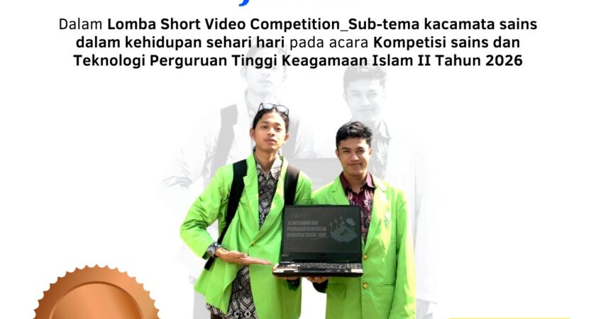 Kreatif! Mahasiswa UIN Walisongo Sabet Medali Perunggu Lewat Video Edukasi Sains Harian