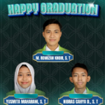 Mengukir Sejarah Perdana, Tiga Mahasiswa Teknik Lingkungan Raih Gelar Sarjana